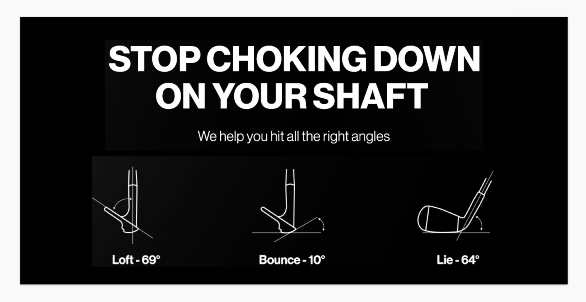 69 Degree Wedge – 69 Golf