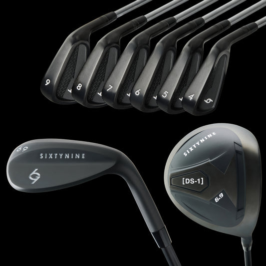 69Golf Blackout Bundle - Right Handed Golfers