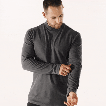 Golf mock turtleneck long sleeve online